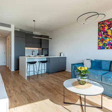 Apartment Panoramic Castle View Sky Park *