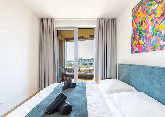 Panoramic Castle View Sky Park Bratislava