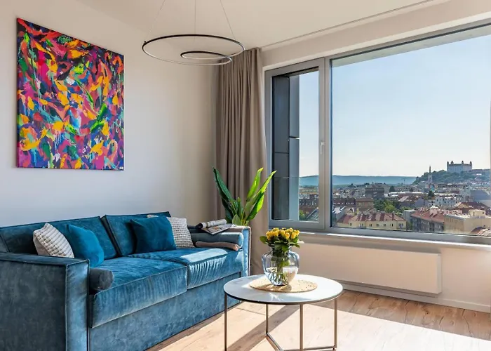 Panoramic Castle View Sky Park Appartement