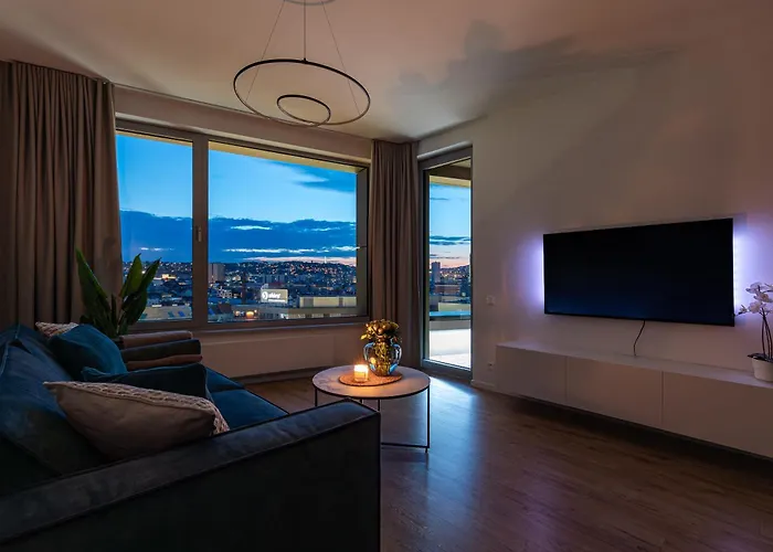 Panoramic Castle View Sky Park Bratislava